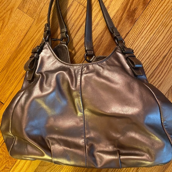Metallic Coach Bag - Picture 4 of 5